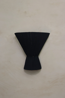 Flume Cloth Wall Light - Black