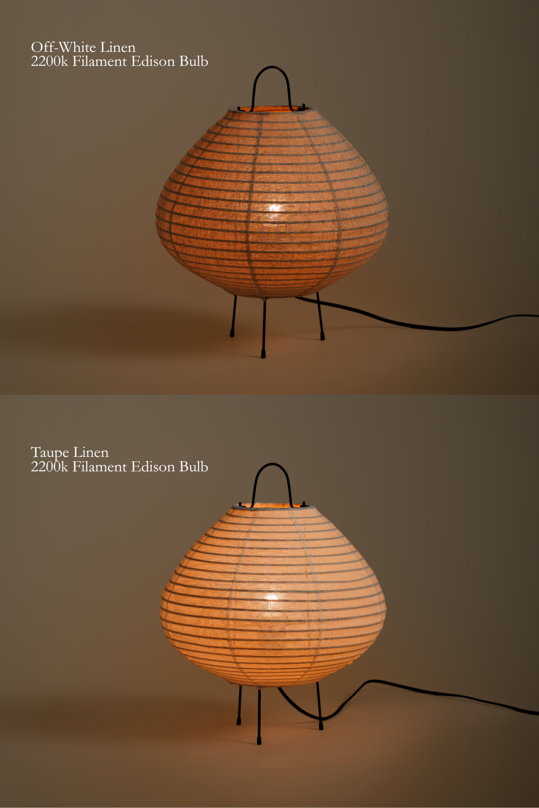 FRANK Linen Table Lamp