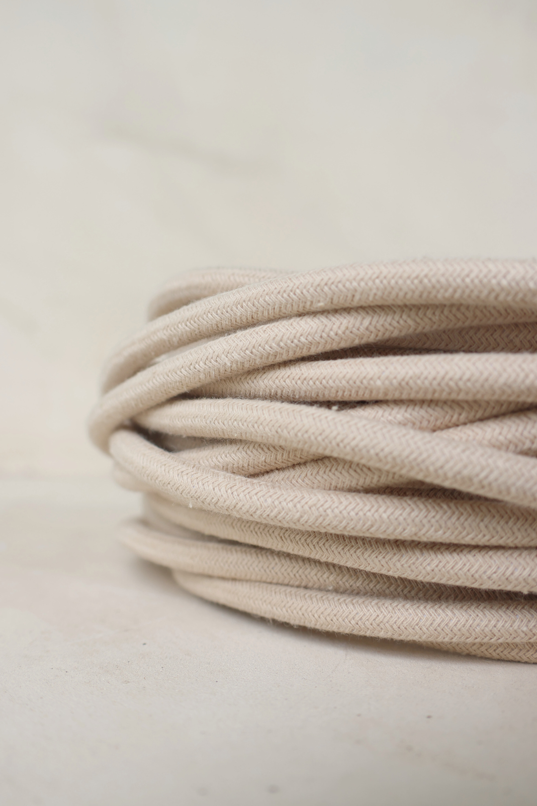 Linen-Covered Cables — Tailored to Your Space (Cable only)