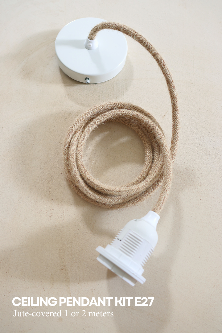 EMPIRE Pendant Bundle Kit in Off-White Linen