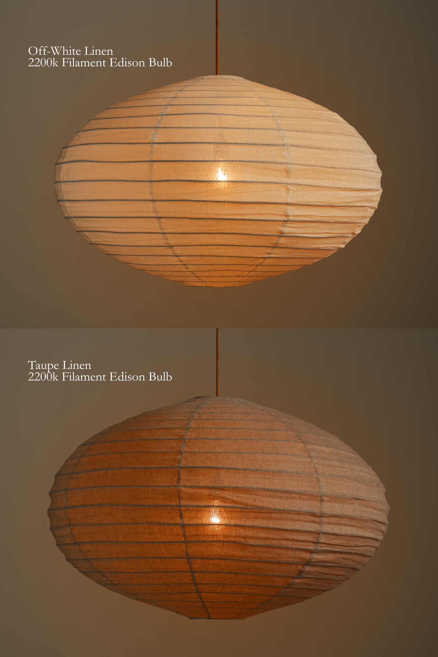 Dome Linen Shade