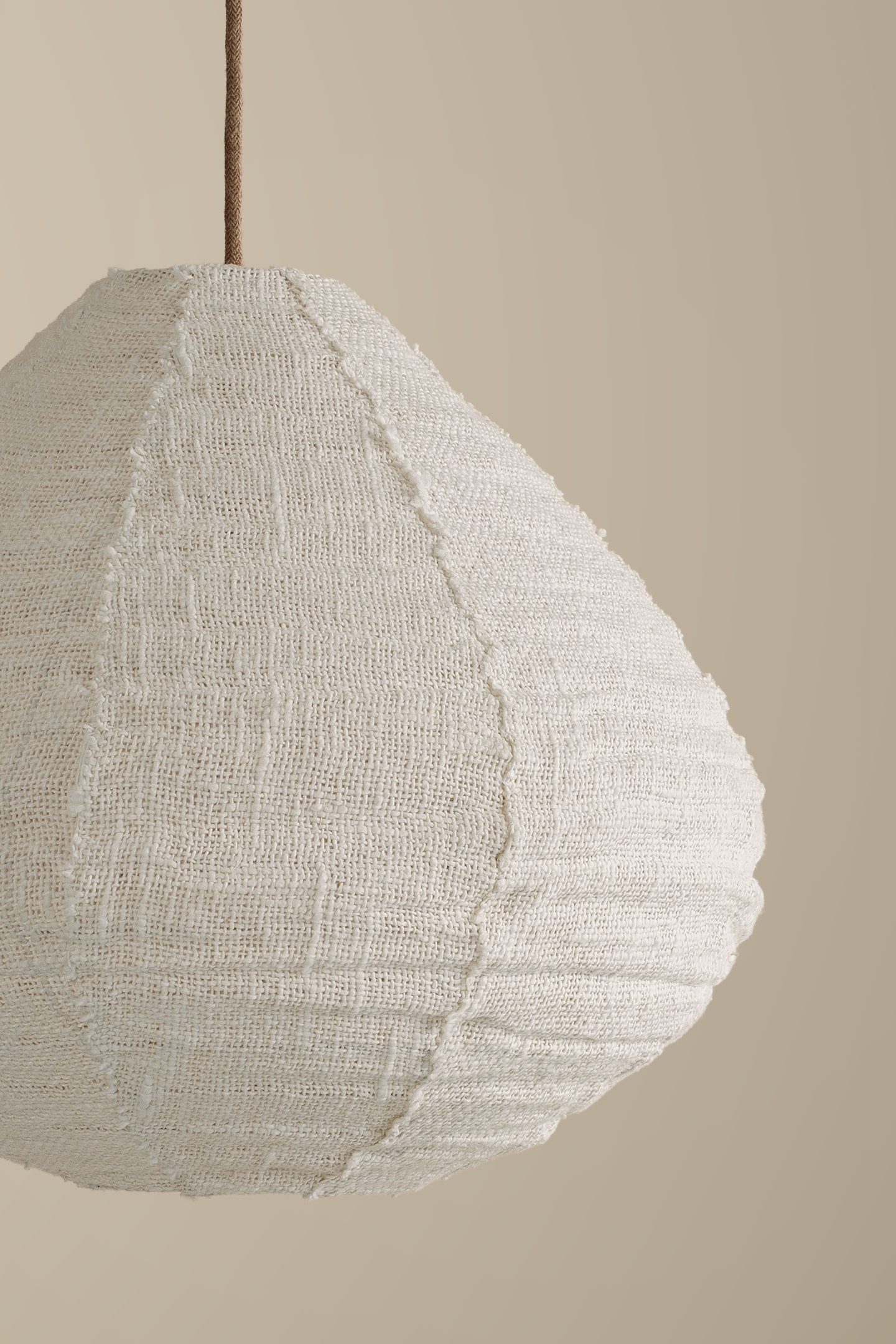 Parlour woven cotton light shade