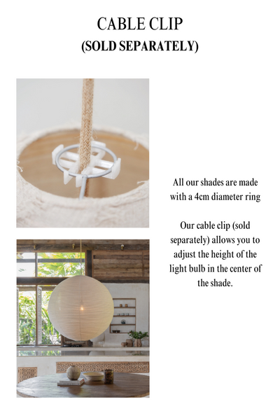 Linen Light Shade - Dixon Shade (3 colours + 2 sizes)