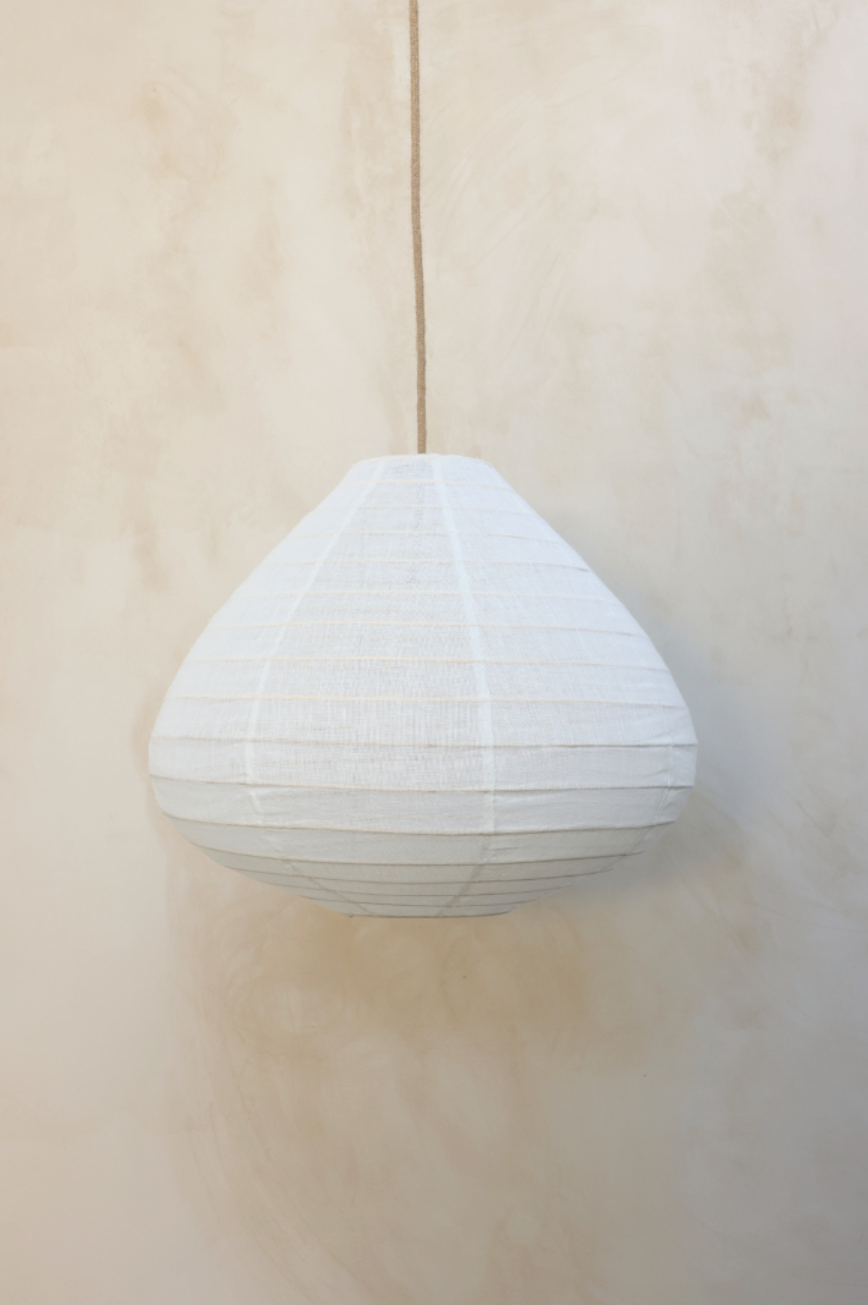 Ceiling pendant kit E27 - jute covered electrical cable (black)