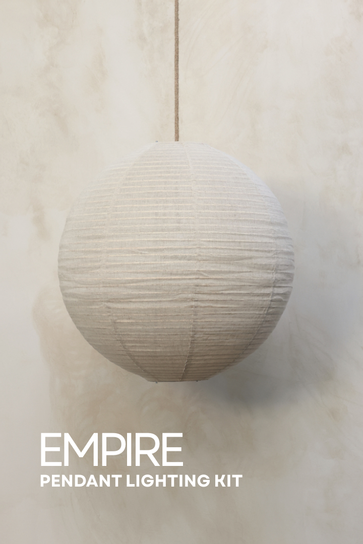 EMPIRE Pendant Bundle Kit in Taupe Linen