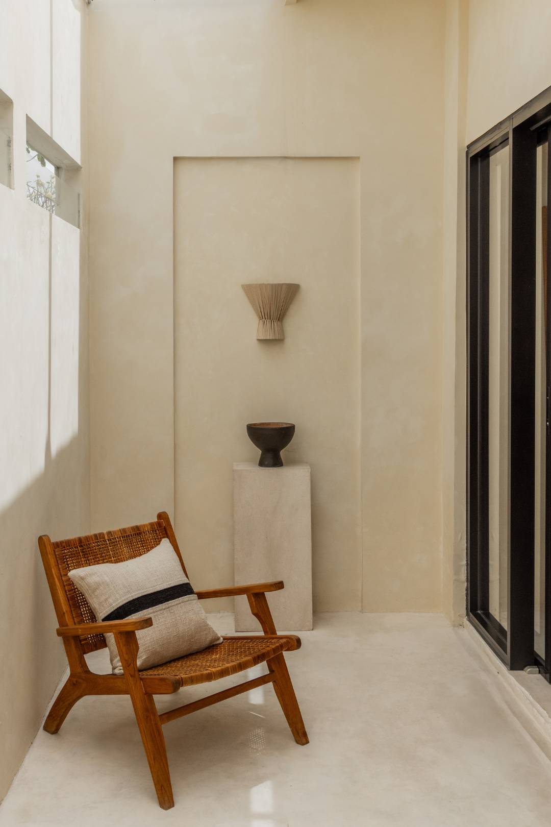 Flume Cloth Wall Light - Sand