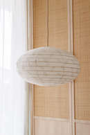 Little Leaf Prints on Off-White Linen
