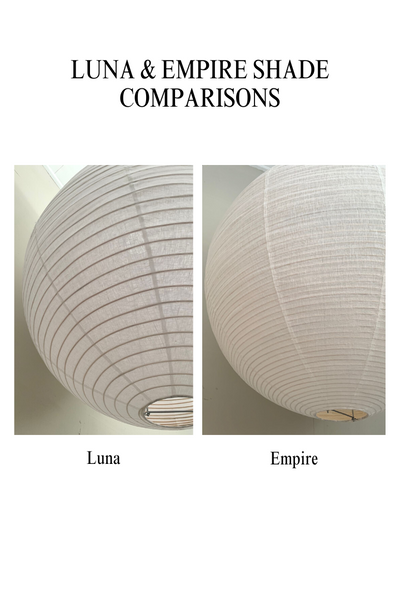 Linen Light Shade - Luna Shade (10 colours + 5 sizes)
