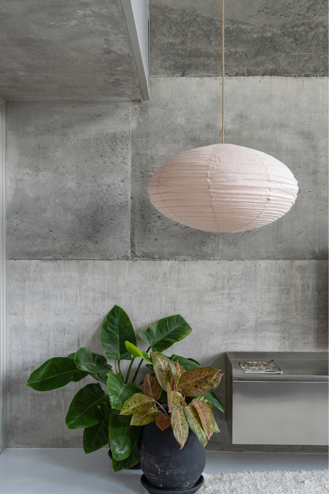 Dome Shade in Faded Blush