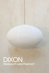 DIXON Pendant Bundle Kit in Off-White Linen