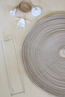 Luna Pendant Bundle Kit Taupe Linen