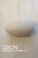 DIXON Pendant Bundle Kit in Taupe Linen