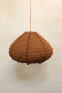 NEW! Tobacco Linen Light Shade
