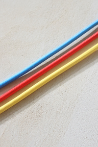 NEW! Ceiling Pendant Kit E27 - Blue nylon electrical cable