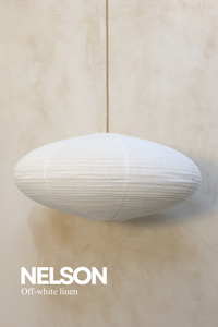 NELSON Pendant Bundle Kit in Off-White Linen