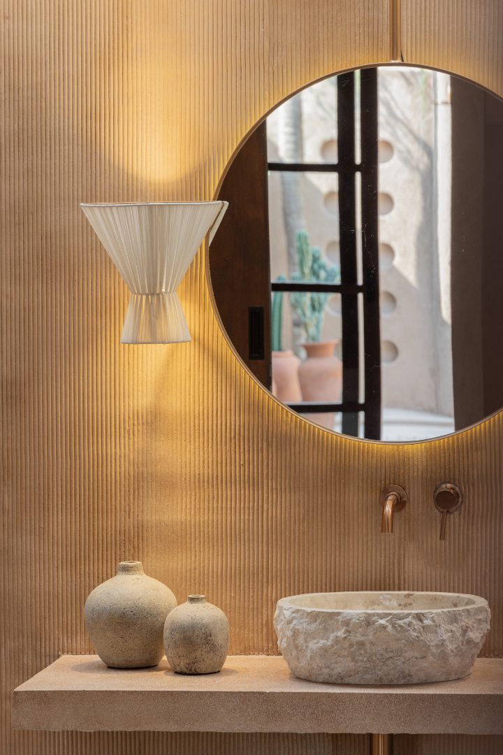 Flume Cloth Wall Light - Off White