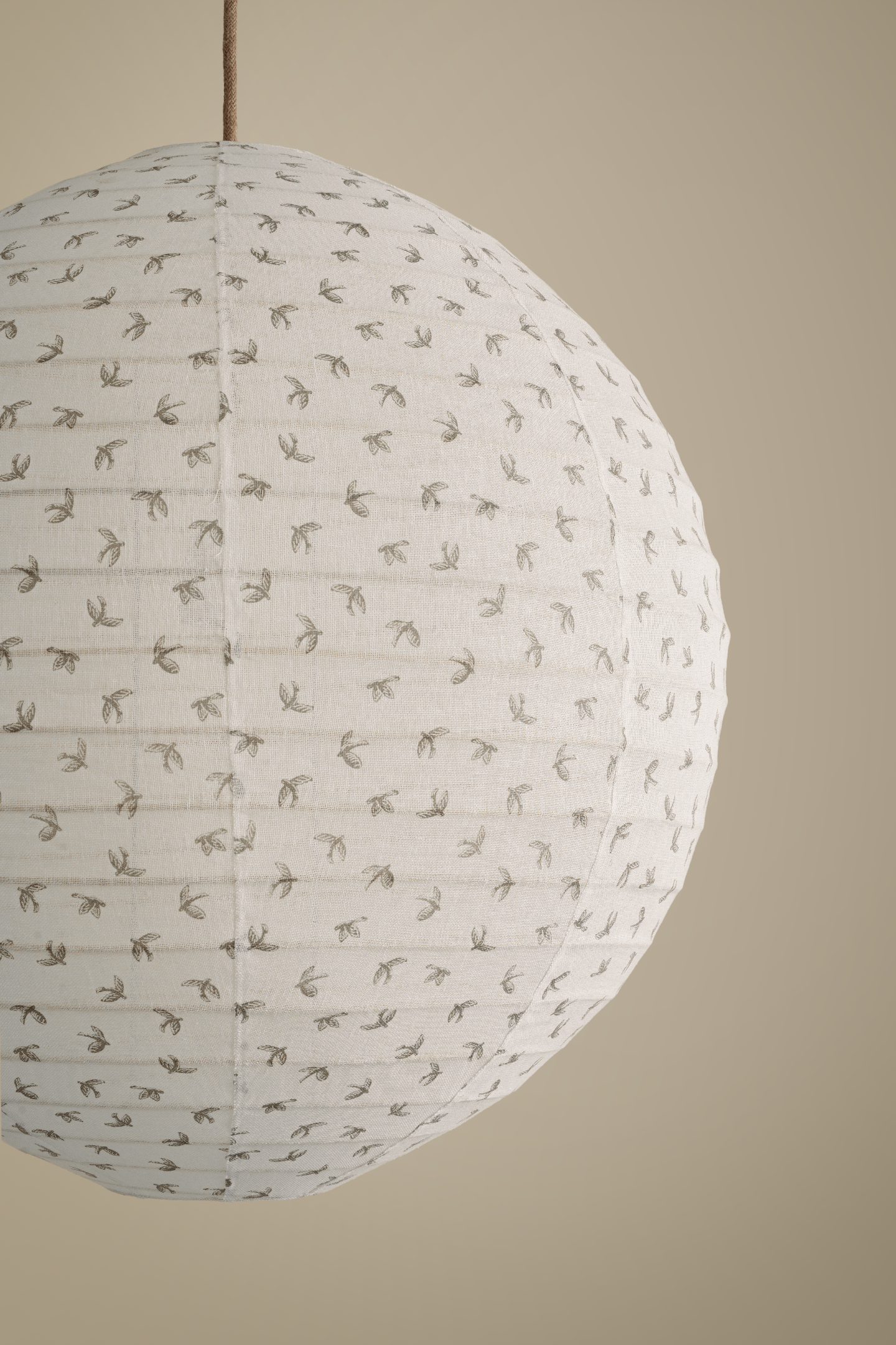 Birdies linen print
