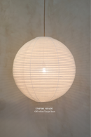 EMPIRE Linen Shade Bundle - Lampshade + E27 Ceiling Pendant Kit
