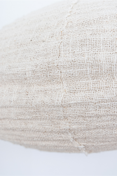 Woven Cotton Light Shade - Dome Shape